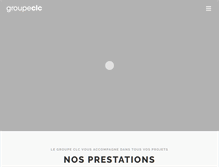 Tablet Screenshot of groupeclc.fr